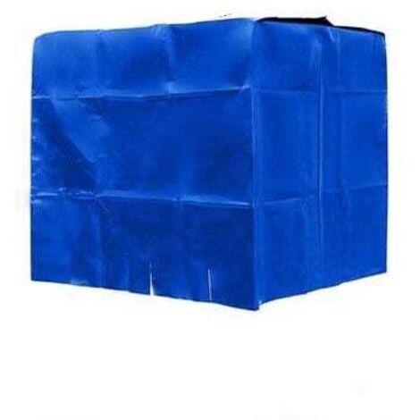 DEESSE SHOP-Couvercle de réservoir d'eau, couvercle de réservoir d'eau IBC pour réservoir de 1000L, couvercle de protection pour réservoir d'eau, anti-poussière, anti-UV et anti-pluie, 120x100x116cm (