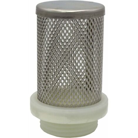 DEESSE SHOP - crépine d'aspiration pour clapet anti-retour 1/2, panier inox, DN15