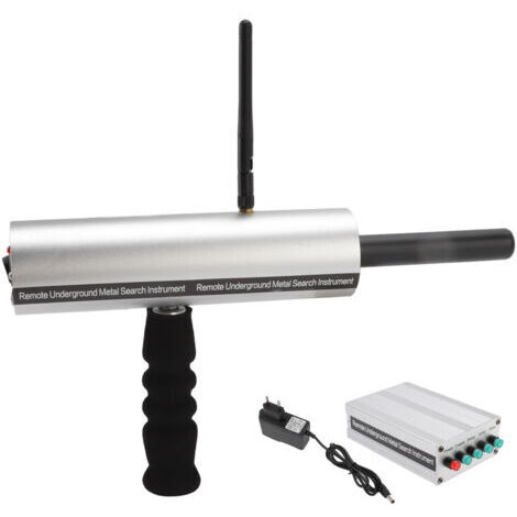 DEESSE SHOP-Détecteur de métaux souterrains, Scanner de trésors souterrains, portée de 1000 m, Excellente sensibilité économique avec antenne pour trouver de l'argent Prise UE.