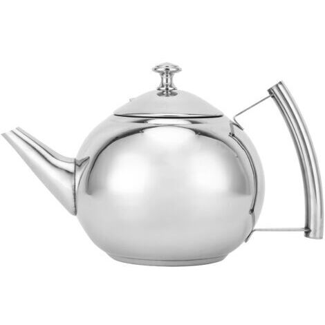 DEESSE SHOP-Dioche Bouilloire à thé en Acier Inoxydable avec Filtre pour le Brassage des Feuilles et Sachets de thé (1.5L)