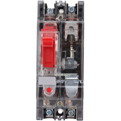 DEESSE SHOP-Disjoncteur PC, Structure de Module de Poignée élargie de Disjoncteur 220V pour l'industrie (2P/40A)