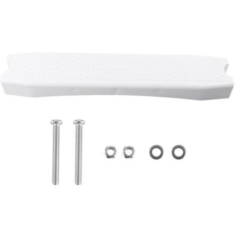 DEESSE SHOP-Eosnow Pédale d'échelle antidérapante en plastique blanc, accessoire de remplacement pour spa de piscine à sources chaudes