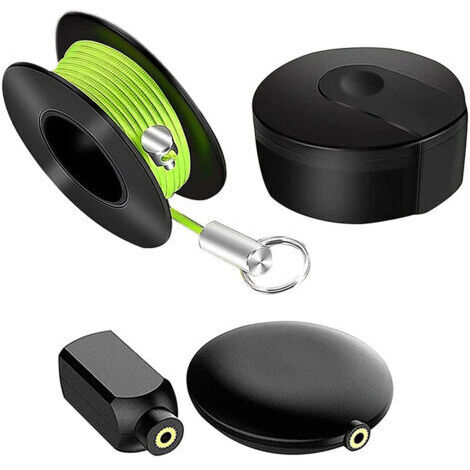 DEESSE SHOP-Extracteur MagnéTique,Outil D'Extraction De Fil,SystèMe De Traction De Fil De Bande De Poisson,Outils De PêChe De Fil De CâBle MéTallique Kit De Bande De Poisson éLectrique Coaxial A