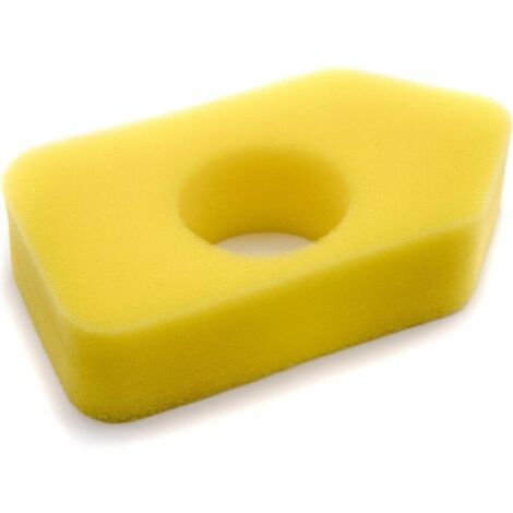 DEESSE SHOP - Filtre à air en mousse Filtre de rechange jaune pour tondeuses à gazon comme Briggs & Stratton 698369（2 pièces）