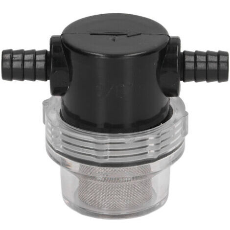DEESSE SHOP-Filtre de Pompe à Eau Barbe ABS Tapistes 3/8 Pouce 1/2 Pouce Sortie pour Pompe CC 12 V 80 Psi avec une Sortie D'assemblage Simple -NPSM pour un Flux Stable