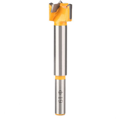 DEESSE SHOP-Foret Forstner de 19mm cisaillement de précision bord dentelé Forstner foret à bois foret ennuyeux bois pierre scie cloche