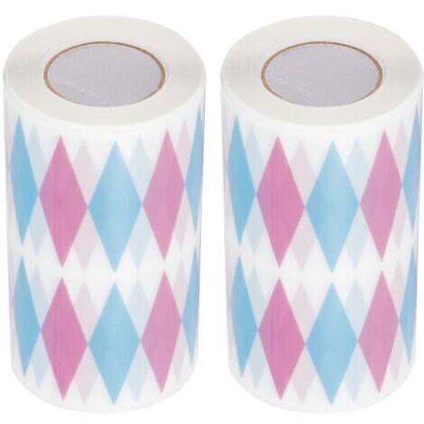 DEESSE SHOP-Fydun 2pcs Mousse de Mousse Enveloppe de Bande de Ruban Adhésif et Outil de Cuisson Enveloppant Environnant (Mousse à bord dur à diamant)