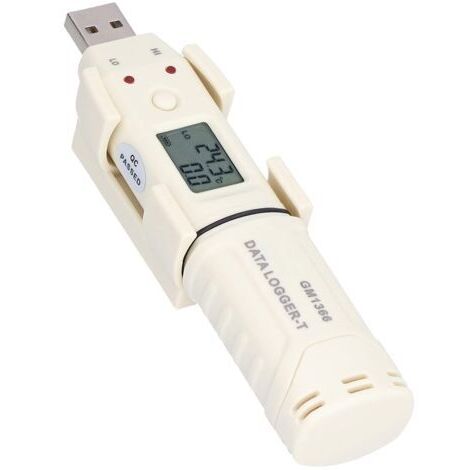 DEESSE SHOP-Haute qualité Enregistreur Numérique de Température et D'humidité USB Smart LED Enregistreur D'humidité pour Environnement Intérieur