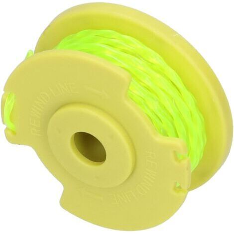 DEESSE SHOP-Haute qualité Remplacement la Bobine de Fil de Coupe Torsadée pour Tondeuses à Gazon électriques Ryobi AC80RL3 .080in 18V 24V 40V