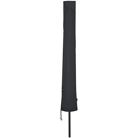 DEESSE SHOP - Housse de protection de qualité supérieure pour parapluie en place, housse de parasol en porte-à-faux, housse d'extérieur universelle, extra étanche et anti-UV (262 cm x 89 cm)