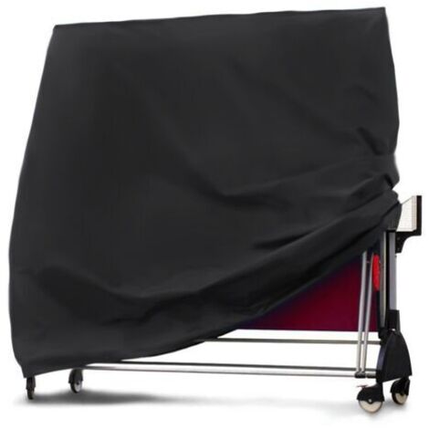 DEESSE SHOP-Housse imperméable pour table de ping pong 185 x 70 x 165 cm – Polyester 210D résistant aux intempéries – Corde de maintien réglable - PONG 165 X