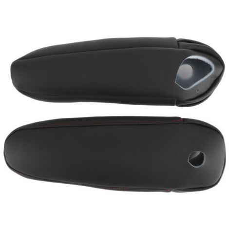 DEESSE SHOP-Housses D'Accoudoir, Housse D'Accoudoir de Siège, Housse en Cuir Synthétique pour Accoudoir de Siège de Voiture 2 Pièces pour RX 300 330 350 2003 à 2009 (le noir).