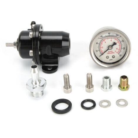 DEESSE SHOP-Jauge de pression de carburant Automobile régulateur de pression FPR convient pour Honda B16 B18 B20 Si LS GSR D16 B20 B17.