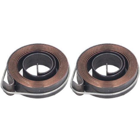 DEESSE SHOP-KIMISS Drill Press Retour Coil Spring 2pcs, Quill Feed Spring Assembly 37 Mm Diamètre Extérieur 10 Mm Largeur Derrette Horizontal et Utilisation Verticale