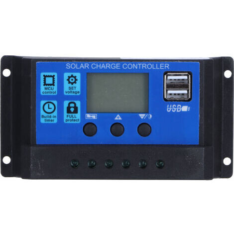 DEESSE SHOP-Kit Panneau Solaire 10W 18V Module Photovoltaque Polysilicium avec Contrleur de Charge Solaire pour RV