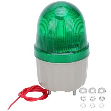 DEESSE SHOP-Lampe d'avertissement, Voyant d'avertissement BERM, Lampe de Tour de Signalisation, Lampe LED, équipement d'alarme Sonore et d'éclairage BEM2071 5W 220V AC, Ensembles de.