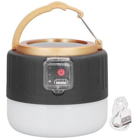 DEESSE SHOP-Lanterne de Camping Rechargeable, Lampe de Camping avec Interface USB Lanterne LED Camping pour Camping Extérieur BBQ D'urgence