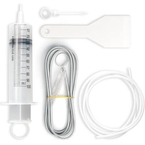 DEESSE SHOP-Lot de 5 outils de ligne d'eau congelée pour réfrigérateur - Dispositif de nettoyage de canalisations d'eau - Outils de décongélation pour réfrigérateur