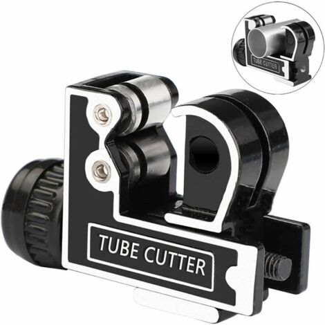 DEESSE SHOP - Mini coupe-tube 3-28mm Machine de découpe miniature pour tubes en cuivre, laiton, PVC, plastique et aluminium