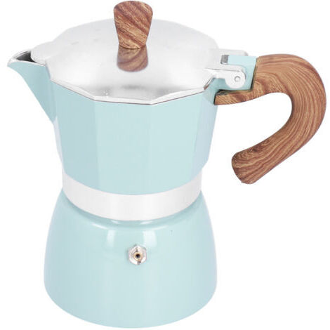 DEESSE SHOP-Moka Pot, une Cafetière Légère de qualité Alimentaire de 150 Ml pour la Maison en Déplacement, de la Cuisine au Bureau