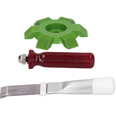 DEESSE SHOP-Outil de nettoyage de climatisation, dur et brillant, peigne à ailettes de condenseur pratique et durable, pratique pour nettoyer le radiateur du condenseur de climatisation