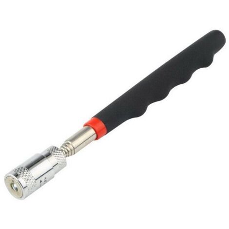 DEESSE SHOP - Outil de ramassage magnétique télescopique Outil de ramassage magnétique avec poignet en mousse et ramassage LCD Extensible de 19 à 69 cm Idéal pour les coins et les endroits sombres（San