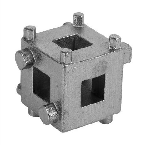 DEESSE SHOP-Outil de Rétraction du Piston de Frein à Disque Arrière de Voiture, Adaptateur D'étrier Arrière Robuste pour le Remplacement des Plaquettes de Frein