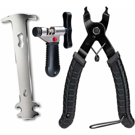 DEESSE SHOP - Outil universel de réparation de chaîne de vélo pour 7 8 9 10 11 12 vitesses pince à chaîne de vélo + coupe-chaîne + ensemble d'outils de réparation