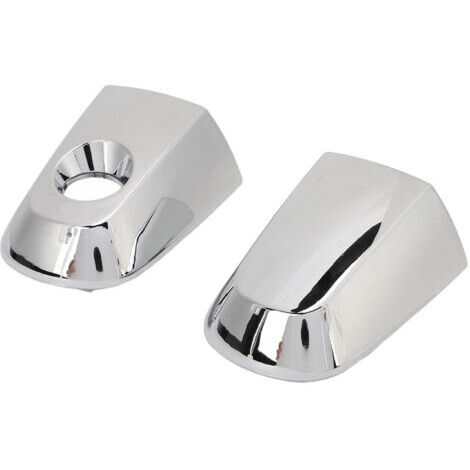DEESSE SHOP-Paire de Capot de Porte de Porte D'entrée Chromée avec Capuchon de Trou de clé pour Montero L200 - Horaire Extérieur Durable Fits de Remplacement 2005-2015