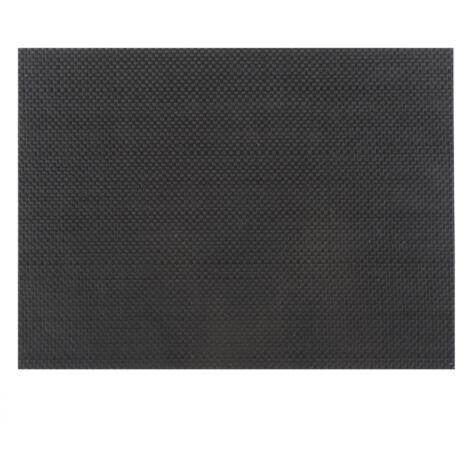DEESSE SHOP-Plat de Fibre de Carbone, Matériel de Feuille de Panneau de Plat de Fibre de Carbone de Sergé de Dureté Élevée avec La Surface Brillante Lumineuse(230  170  0.5 mm)