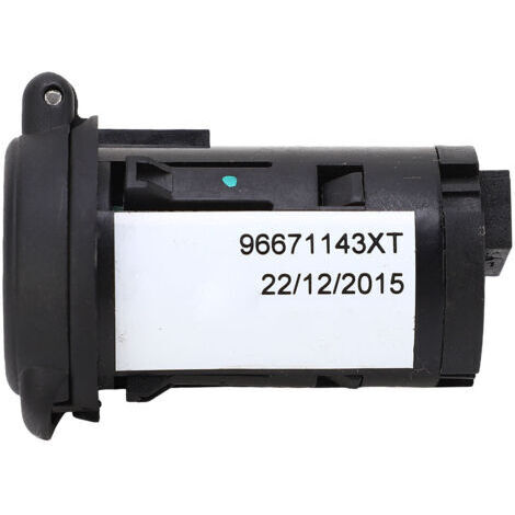 DEESSE SHOP-Prise d'interface USB pour voiture 96671143XT, sortie de courant Stable, remplacement Compact pour Peugeot 3008 301 508.