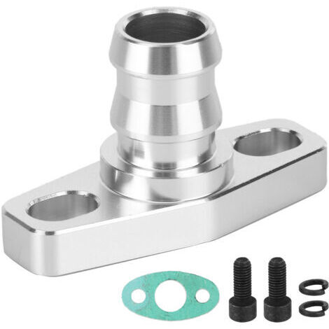 DEESSE SHOP-Qiilu turbo oil drain flange Joint de de sortie de vidange d'huile de turbocompresseur Kit de de vidange d'huile Turbo pour T3 T4 T3 / T4 T60 T70 T61 T04B T04E T04S.