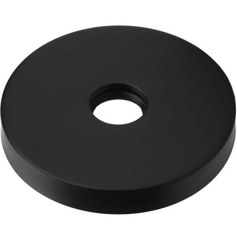 DEESSE SHOP-RASTKY Affre de Douche Affare d'écusson Grande Bride de Douche Bride 304 Assaigne de en Acier Inoxydable Assiette pour la Maison de Remplacement de Tuyaux G1 / 2 Pouces (BLACK)
