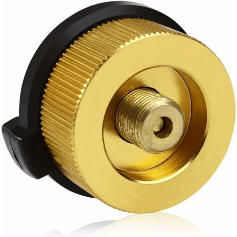 DEESSE SHOP - Réchaud de camping connecteur de bouteille de gaz adaptateur de transfert buses de gaz adaptateur de bouteille de gaz pour brûleur de camping