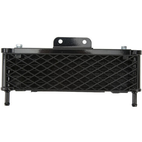DEESSE SHOP-Refroidisseur d'huile de moteur de moto grille polygonale en aluminium forte résistance adaptée pour voiture tout-terrain véhicule ATV 50cc-250cc moteur.