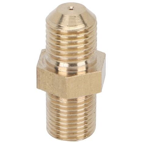 DEESSE SHOP-Restricteur turbo résistant à la corrosion, avec raccord adaptateur de restricteur de 1,0 mm, pour roulement à billes GT28 GT30 GT35.
