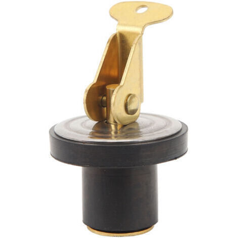 DEESSE SHOP-RIZGHWOY Bouchon de Vidange en Laiton pour Bateau, Bouchon de Compression étanche en Caoutchouc pour éviers de Bateau, Poutres (5/8 Pouces/diamètre: 15,7 mm).
