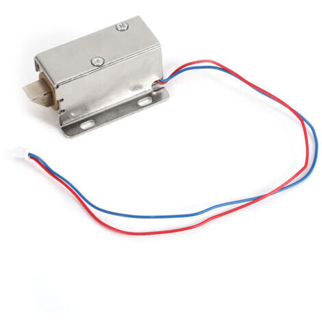 DEESSE SHOP-Rosvola Serrure électromagnétique électrique, fer à serrure électromagnétique durable, faible consommation, petite taille pour fenêtres, portes d'armoires