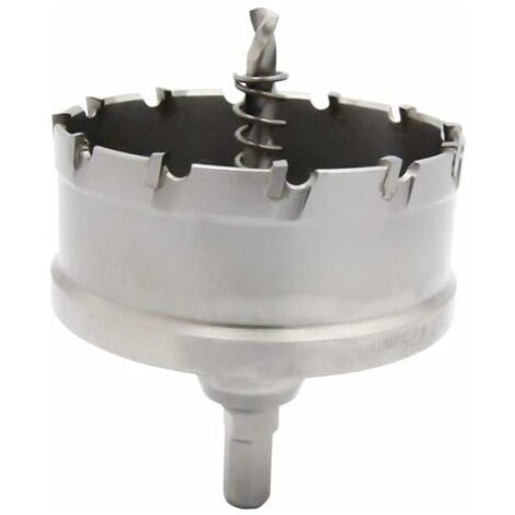 DEESSE SHOP - Scie emporte-pièce bimétallique en carbure TCT de qualité industrielle 2-15/16(75mm) Coupe-trou en acier inoxydable