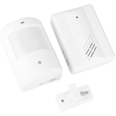 DEESSE SHOP-Sonnette d'alarme de Bienvenue, Capteur Infrarouge IR, Détecteur de Décoration de la Maison, Sonnette de Porte, sécurité d'entrée