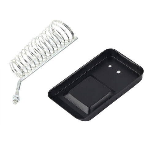DEESSE SHOP-Station de Support de Fer à Souder, Base Métallique pour Température Réglable, Col Rotatif à 360 ° avec Support de Fer à Souder Pratique