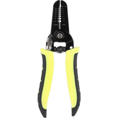 DEESSE SHOP-Strippeur de Fil Multi-outils de 7 Pouces, Outil PVC Tool en Acier Portable Outil Heavy Duttide, Coupe-Fils pour 10-24 Fils AWG.