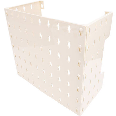 DEESSE SHOP-Support de Rangement Multifonction en Panneau perforé, Couvercle de Tuyau de Chauffe-eau à Gaz pour L'organisation de la Cuisine, Matériau PET (petite taille)