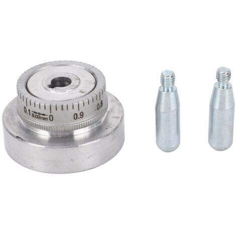 DEESSE SHOP-Volant de Tour, Manivelle en Alliage D'aluminium, échelle 50 Mm 2 Pouces 0 1 Mm, pour Mini Tours 210 8x16, 220x400, 220x600
