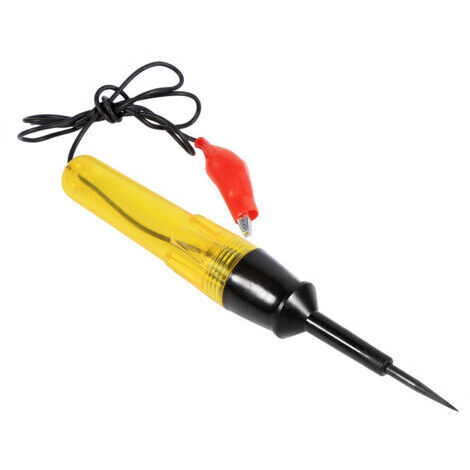 DEESSE SHOP-Xiuganpo Testeur de Circuit de Tension de Voiture, Sonde Légère et Portable en Forme de Stylo pour Fil électrique de Camion et de Voiture, 6 V, 12 V, 24 DC, Poignée en Plastique.