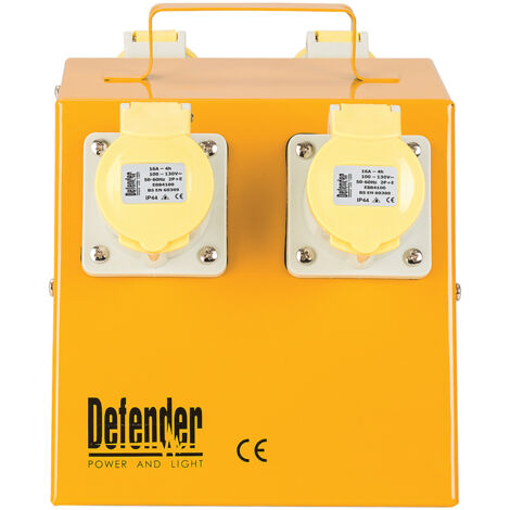 Defender 4 Way 16 Amp Splitter Box with cable & plug