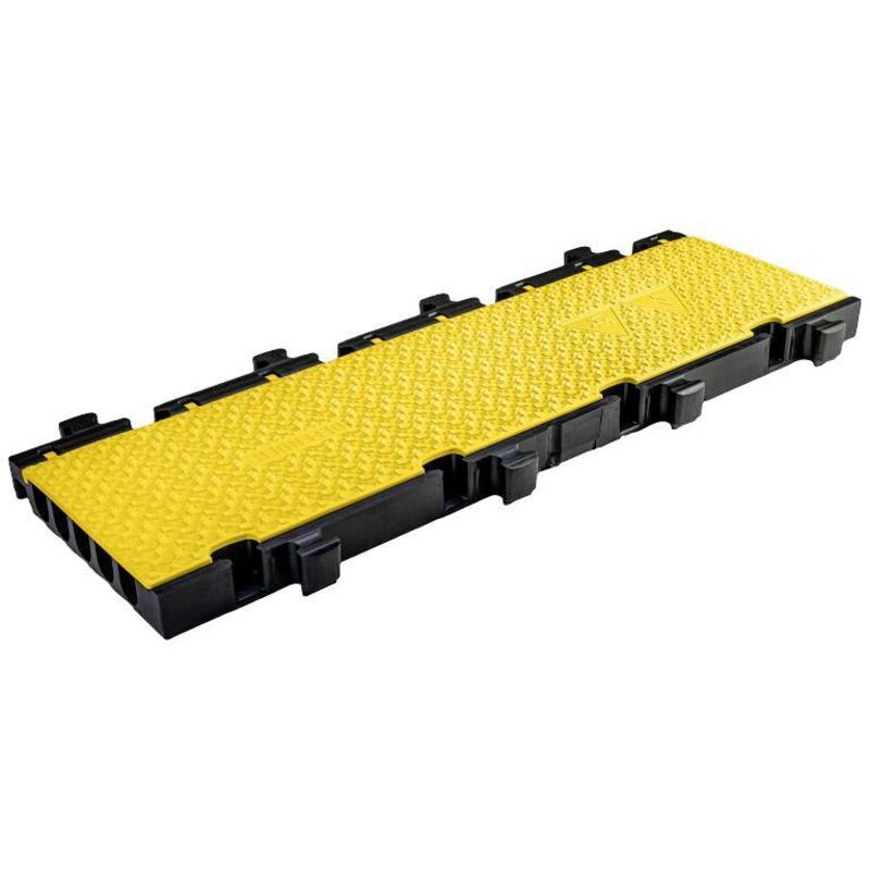 PCE - defender by Adam Hall Partie centrale de pont de câbles 869300 Polyuréthane noir/jaune Nombre de canaux: 5 1000 mm Cont