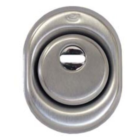 Defender con mostrina in acciaio cromo satinato - defender mm.50x15h. 1 pezzi Cipierre