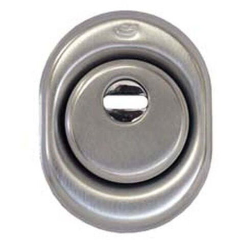 Defender con mostrina in acciaio cromo satinato - Specifiche: defender mm 50x25h