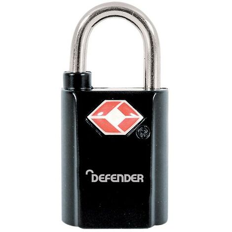 DEFENDER DFTSA20T TSA Padlock Twin Pack 20mm DEFTSA20T